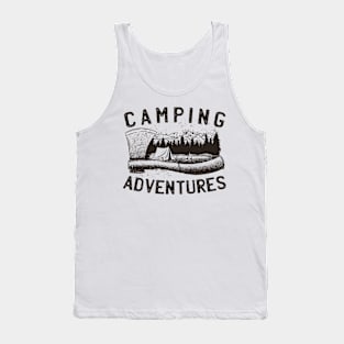 Camping Adverture - Nature Hiking Design Tank Top